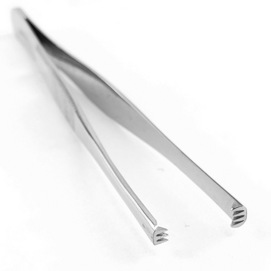 Thumb Tissue Forceps 3x4 7"