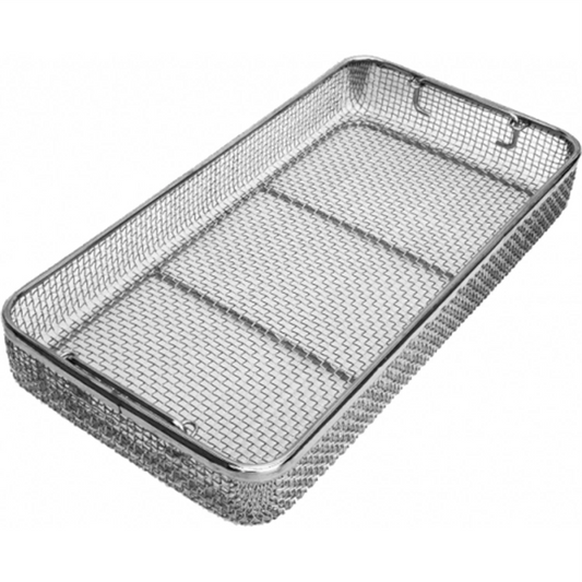 Wire Mesh Sterilization Tray size 240 x 250 x 50mm