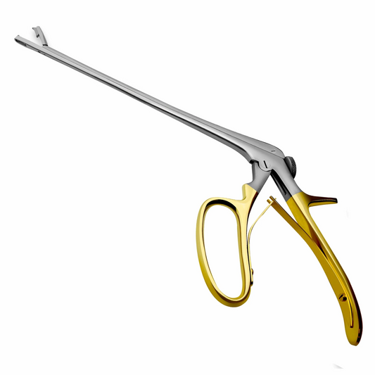 Townsend Biopsy Punch Forceps, Rotating Gold Plated Handle German Stainless Steel Neurosurgical insturments