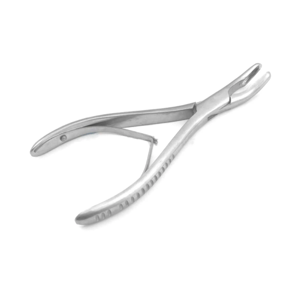 Luer Rongeur Curved jaws 8mm bite 7"