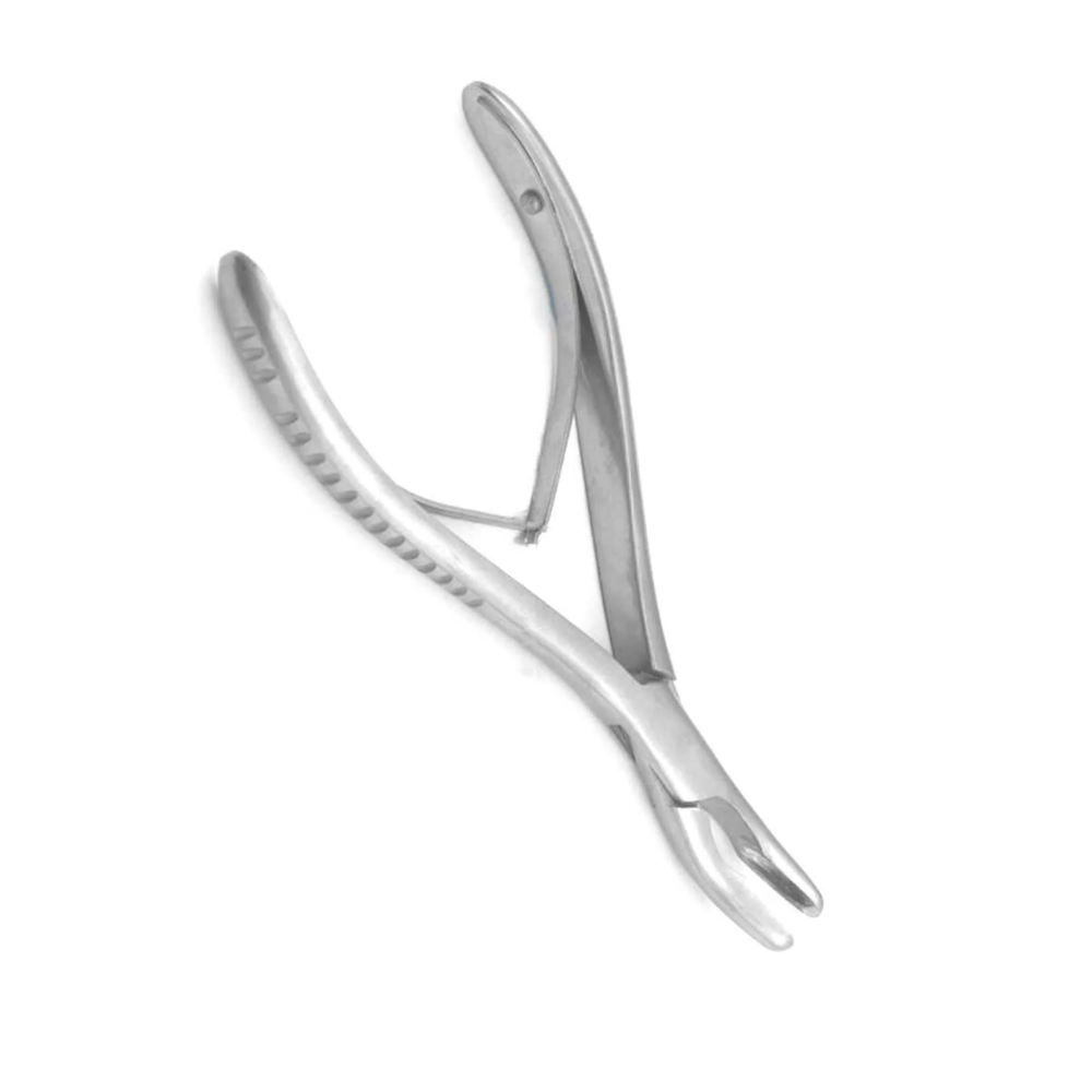 Luer Rongeur Curved jaws 8mm bite 7"