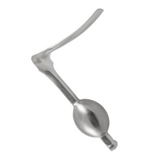 Auvard Vaginal Speculum 2 lbs Blade 1-1/2" x 3-1/4" Slightly Angled (75degree) curved